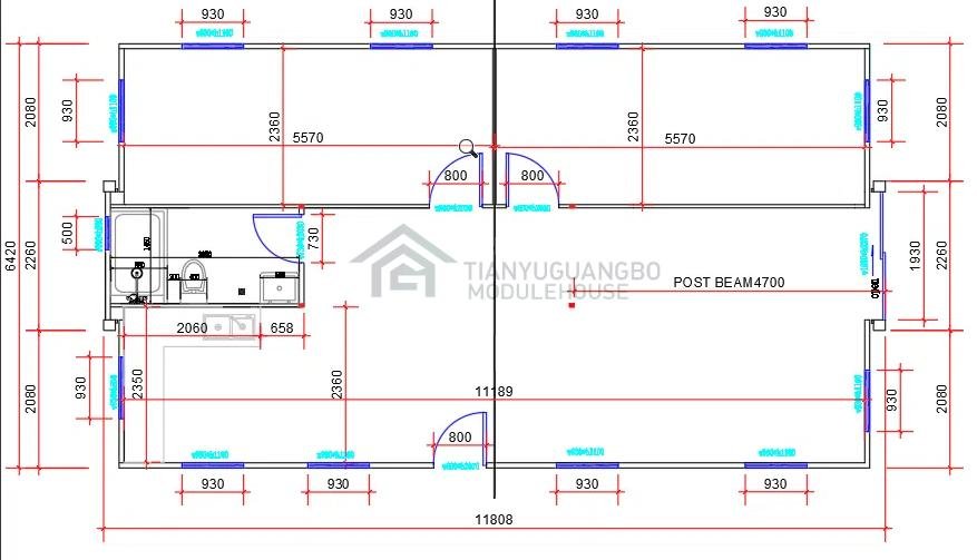 40 ft Expandable Home — Three-Bedroom Family Home – photo 3